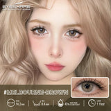 1 Pair Color Contact Lenses Makeup Color Pupils Cosmetics Green Contacts Natural Pupils Blue Contact Lens Brown Lenses
