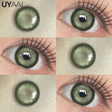Popxstar New Green Colored Pupils for Eyes Big Eyes Color Contact Lenses Brown Lenses Gray Colored Lenses Free Delivery Lens