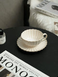 Popxstar American Style Coffee Cups Set Vintage Ceramics Cups Set with Teapot Milk Cup Great Coffee Bowl Kitchen Supplies