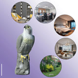 Popxstar Simulation Eagle Statue Living Room Ornaments Home Decor Artificial Crafts Garden Sculpture Patio Porch Yard Decoration