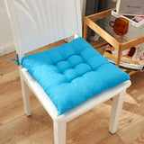 Popxstar Solid Chair Cushion Square Mat Cotton Upholstery Soft Padded Cushion Pad Office Home Or Car Garden Sun Lounge Seat Cushion