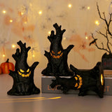 Popxstar Halloween Ghost Tree Led Glow Ghost Lights Horrific Atmosphere Home Decoration Party Supplies Gifts for Children and Adults New