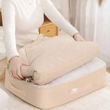 Popxstar Ultra Space-Saving Self-Compression Organizer Compression Duvet Storage Bag Large Capacity Closet Cabinet Organizer StoragePouch