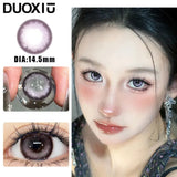 Popxstar  1Pair Natural Brown Contact Lenses for Eye Colored Lenses Black Eye Degree Prescription -0.00 to -8.00  Beauty Pupils
