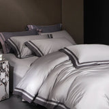 Popxstar  Premium 1000TC Egyptian Cotton Hotel Style Luxury Bedding Set Double Queen King Duvet Cover Flat/Fitted Bed Sheet Pillowcases