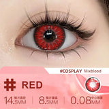 2Pieces Color Contact Lenses Bueatiful Pupil Cosmetic Circle Lens Yearly Cosplay Colour Contacts