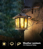 Popxstar Solar Courtyard Decorative Light, Suspended Square Pendant Light, Outdoor Landscape Light,Decorate the Courtyard Garde