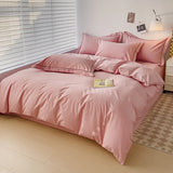 Popxstar  Luxury Bedding Duvet Cover Set 400 TC Egyptian Cotton 1pc Quilt Cover and 2pc Pillowcase Soft Durable Comforter Cover All Season