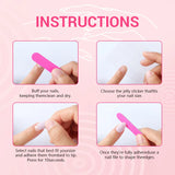 Popxstar  30Pcs Blush Pink False Nails Y2K Girls Charms Manicure Almond Press On Nails Silver Star Designers Full Cover Fake Nails Art