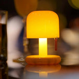 Popxstar  Sunset Night Light Led Table Lamp Mini USB Rechargeable Desk Bedside Bedroom Bar Room Decor Atmosphere Mood Light Minimalist