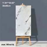 Popxstar 10-20pcs 30x60cm Self-Adhesive Marble PVC Floor Tiles Waterproof Peel Stick Wall Sticker Kitchen Bathroom Removable Home Decor ﻿