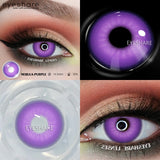 1Pair Halloween Cosplay Color Contact Lenses Eye Anime Lenses Color Contact Lenses Eye Color Lenses