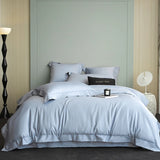 Popxstar  600TC Egyptian Cotton Soft Hotel Style Bedding Set Double Queen King Size Duvet Cover Bed Sheet/Fitted Sheet Pillowcases 4Pcs