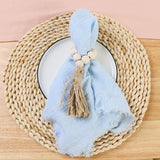 Popxstar 10PCS Set Semi-Sheer Gauze Wedding Table Runner Sage Green Cheesecloth Table Dining Party Christmas Banquets Arches Cake Decor
