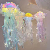 Popxstar Jellyfish Pendant Lamp, Portable Jellyfish Lamp, Luminous Jellyfish, Artificial Jellyfish, Glowing Jellyfish Ornament Decoration