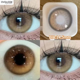 Popxstar Rose Witch Cosplay Prescription Contact Lenses Myopia Lenses with Diopter Anime Red Pupils Color Contact Lenses for Eyes