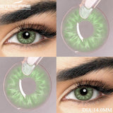 Popxstar  Blue Contact Lenses Colored Contacts for Eyes 1 pair Brown Eye Lenses Gray Lenses Yearly Cosmetic Makeup Eye Contacts