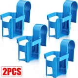 Popxstar Pool Drinks Holder Swimming Pool Water Cup Hanger Holder for Bathroom Tub Poolside Cup Hanger Rack Swim Pool Party Accessories