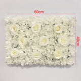 Popxstar Outdoor Artificial Flower Walls for Decoration Pink Silk Flowers Panel Christmas Backdrop Decor Home Party Flores Artificiales