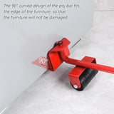 Popxstar Easy Heavy Furniture Lifter Movers Tool Washing Machine Refrigerator Transport Tool Labor-Saving Furniture Mover Hand Tools