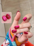 Autumn Winter Blue Black Red Glass Bead Crystal Cat Eye Gel Nail Polish New Whitening High Density Sparkling Nail