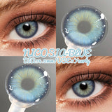 Colored Contact Lenses for Eyes 1Pair Natural Gray Contacts Blue Eye Makeup Lens Brown Eyes Contact Yearly Green Lenses