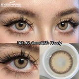 Big Eyes Black Natural Colored Contact Lenses Gray Pupils Lenses Brown Makeup Color Eyes Contacts Yearly 1Pair/2pcs