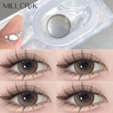 1 Pair Korean Color Contact Lenses For Eyes Natural Myopia Prescription Beauty Pupil Student Cosmetics Free Shipping