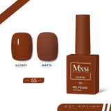 popxstar Mxsi 15ml Gel Nail Polish Neon Brown Royal Blue Red Green Pastal Nude Nail Art Varnish Gel Lacquer Top Coat UV Gel Nail Not Set