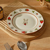 Specially Beautiful Plates for Home Use High Aesthetic Japanese Tableware Cute Plates