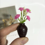 Popxstar Ins Style Mini Ceramic Small Vase Refrigerator Sticker Creative 3D Stereo Home Decoration Magnet