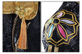 Popxstar Black Golden Rumi Zoey Mira Cosplay KPop Cosplay Costume Wig Women Suit Halloween Party Role Playing Outfit