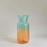 Popxstar Glass Table Vase Creative Flower Vase Decorative Glass Bottles Clear Glass Vases for Centerpieces Home Decor Nordic Vase