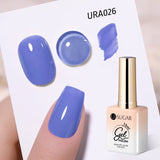 popxstar UR SUGAR 15ml Jelly Milky White Translucent Color Gel Polish Semi Permanent UV Gel Nail Art Soak Off Gel Varnish Latest Fashion