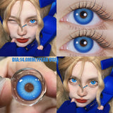 Popxstar  2pcsCosplay Anime Eyes Lenses for Eyes Makeup Sharingan Beauty Contact Lenses Eye Cosmetic Color Lens Eyes