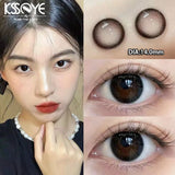 Popxstar  1 Pair Myopia Color Lenses for Eyes with Prescription  Natural Eyes Contacts Lenses Wearing Comfort Yearly Fast Shipping