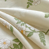Popxstar 100% Cotton Flat Sheet Floral Style Bedsheet Skin-friendly Bed Linen sabanas para cama Home Bed Flat Sheets (No Pillowcase)
