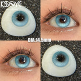 Popxstar  Color Contact Lenses 2Pcs New Product Myopia Degree 0 to -8.00 Cosplay Anime Purple Green Lenses Soft Lens