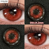 Popxstar 2pcs/Pair Contact Lenses Fast Shipping Big Black Lenses for Eyes Beauty Pupils Comestic Eye Color Lens 14.5mm/14.2mm