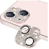 Popxstar Glitter Diamond Camera Lens Protector Case Cover For iPhone 15 14 11 12 16 13 Pro Max Plus 12 13 Mini Protection Phone Accessory