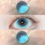 2pcs Blue Colorld Contact Lenses for Eyes with Degree Natural Green Pupils Beauty Korea Lenses Fashion Cosmetics Lens