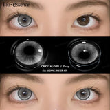 Popxstar 1 Pair Colorcon Korean Lenses Colored Contact Lenses for Eyes Green Eye Lenses Fashion Lenses Brown Contact