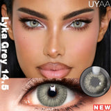 1Pair NEW Color Contact Lenses For Eyes Beauty Pupils Natural Pupils Brown Contact Lenses Soft Colorful Cosmetics Gray Len