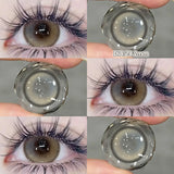 Popxstar  New Green Contact Lenses Beauty Eye lenses Myopia Color Contact Lenses for Eyes Natural Color Pupils Blue Lens 2pcs/pair