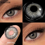 1pair Blue Contact Lenses for Eyes Natural Colored Contact Blue Eyes Lenses Fashion Contacts Lenses Yearly Green Pupil