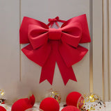 Popxstar  30/50/75cm Big Bow Birthday Wedding Christmas Party Wall Background Decor EVA Bow Make Kit DIY Bow knot Handmade Material