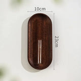 Popxstar  solid wood wall hanging flower decoration Creative DIY combination wooden vase Zen wall decoration