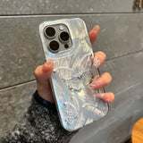 Fashion Bling Glitter Starry Butterfly Gradient Case For iPhone 17 Pro Max 14 13 12 15 16 Plus Shockproof Protective Back Cover