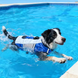 Medium Large Dog Professional Swimming Life Jacket Wear Resistant Oxford High Flotation Sleeveless Safety Water Vest
