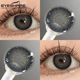 Fashion Color Contact Lenses 1 Pair Black Big Eyes Softlenses Colored Contact Lens Eye Makeup Beautiful Pupils